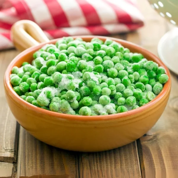green peas frozen