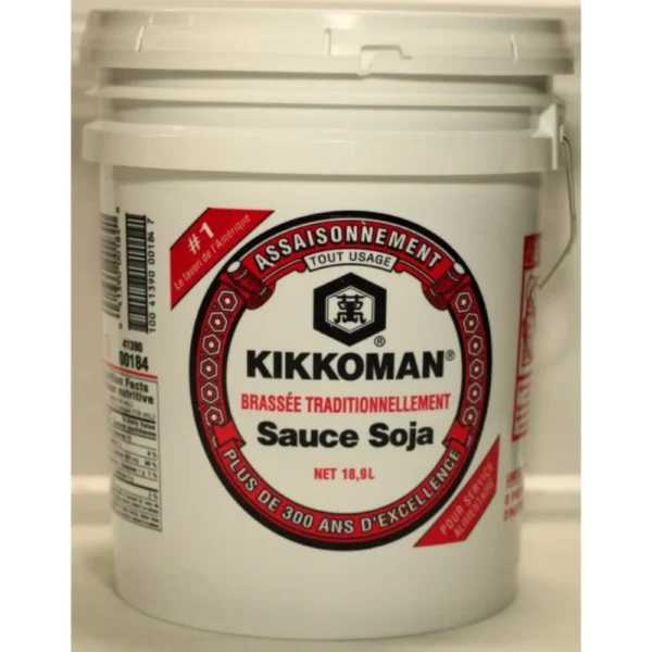 kikkoman soy sauce 18.9l