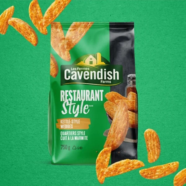 potato wedges seasoned cavendish