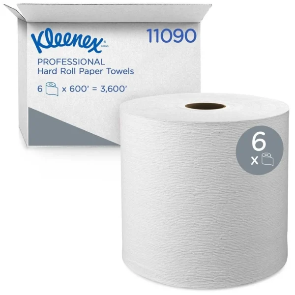 WASHROOM WHITE ROLLS 600FT