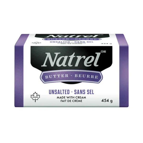 natrel butter 454g