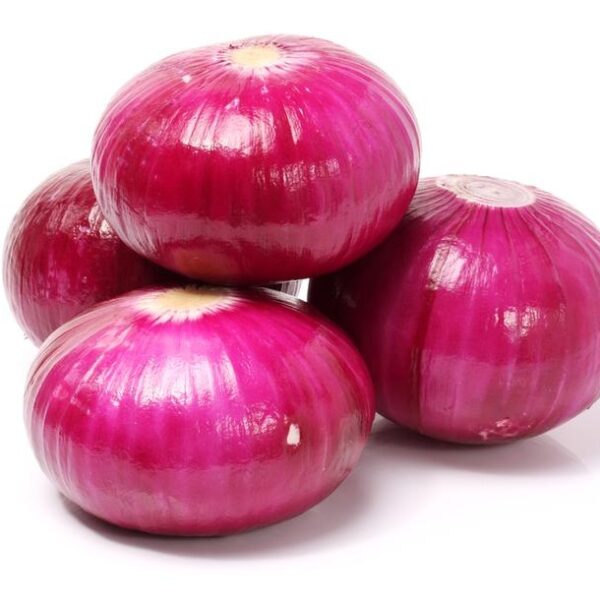 PEELED RED ONION