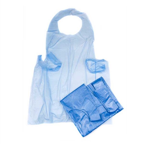 PLASTIC APRONS 100PCS (TAAS)