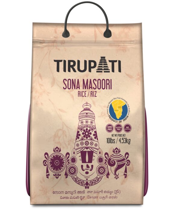 TIRUPATHI SONA MASOORI 20LB BAG
